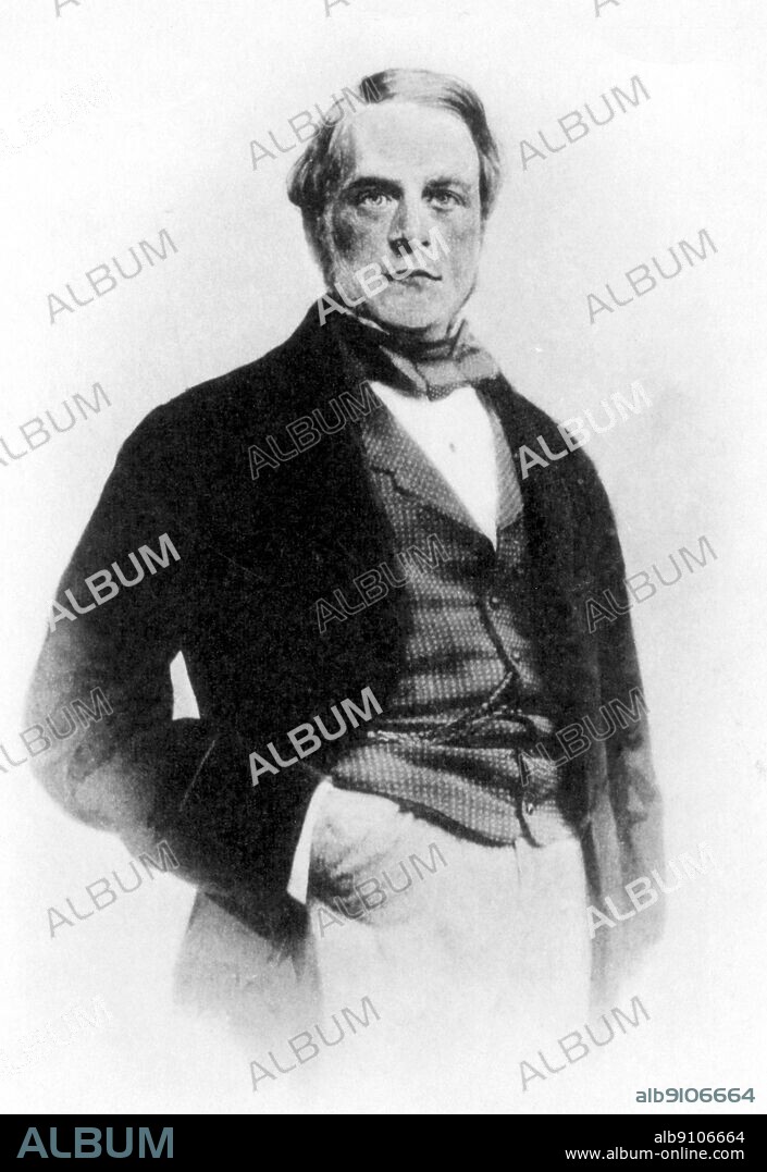 Morgan, Junius Spencer US banker and financier; father of John Pierpont Morgan _1813-1890 London 1857.