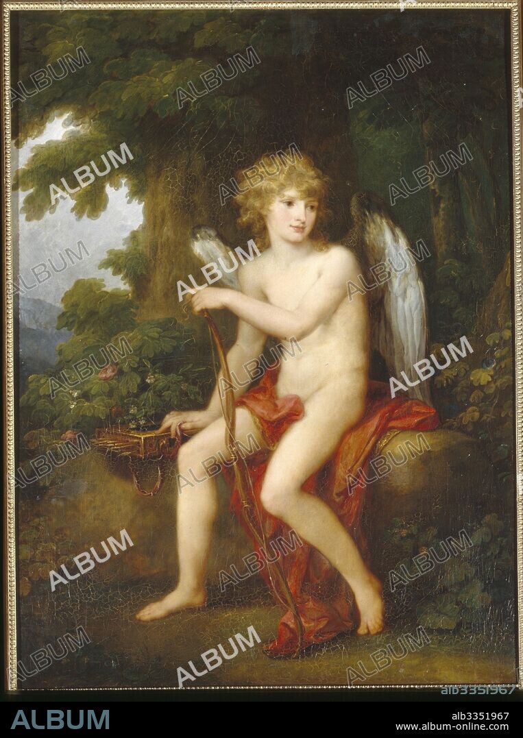 ANGELIKA KAUFFMANN. Count Henryk Lubomirski (1777-1850) as Cupid.