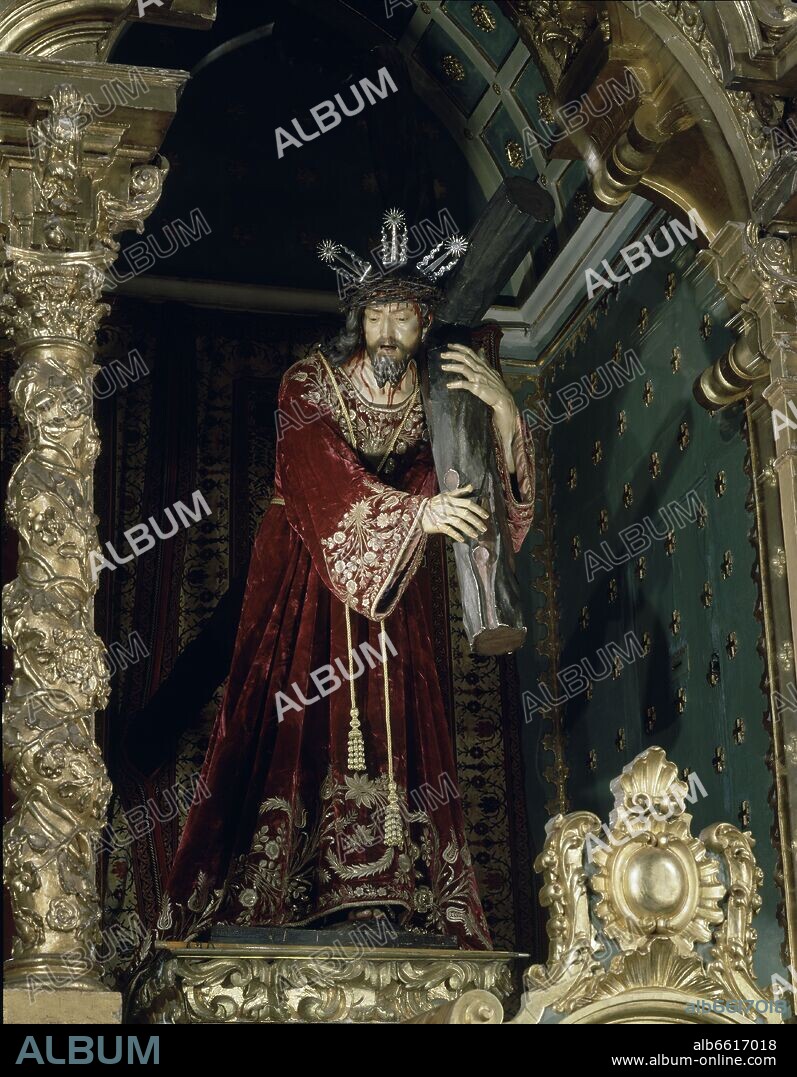 LUISA ROLDAN (1654-1704) LA ROLDANA. ESCULTURA-JESUS DE NAZARENO.