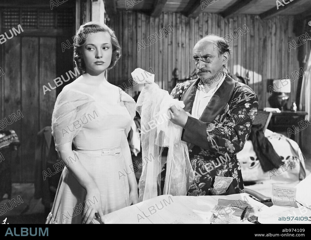 PLUME AU VENT, 1952, directed by LOUIS CUNY and RAMON TORRADO. Copyright SUEVIA FILMS.