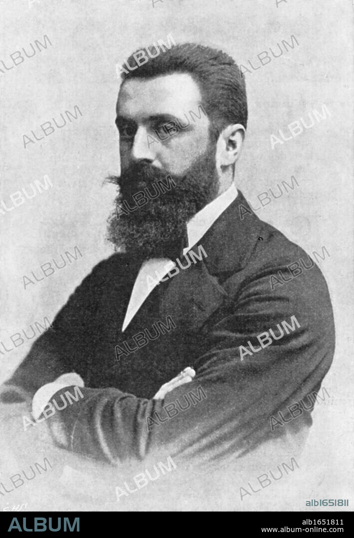 Theodor Herzl (1860-1904) Zionist leader. Convened first Zionist Congress, Basel 1897.