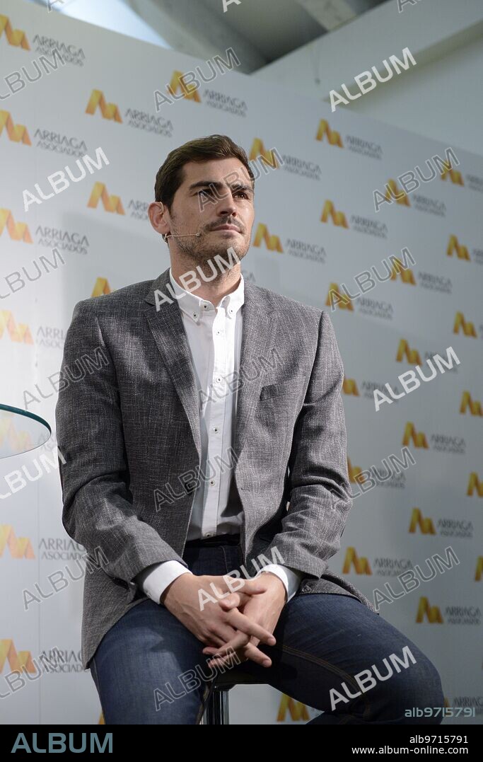 Madrid, 10/05/2015. Presentation of Iker Casillas as the image of Arriaga Asociados. Photo: Maya Balanya ARCHDC.