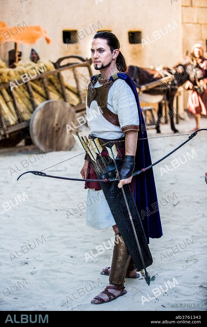 JACKSON RATHBONE en SANSÓN, 2018 (SAMSON), dirigida por BRUCE MACDONALD. Copyright Pure Flix Productions / Boomtown films.