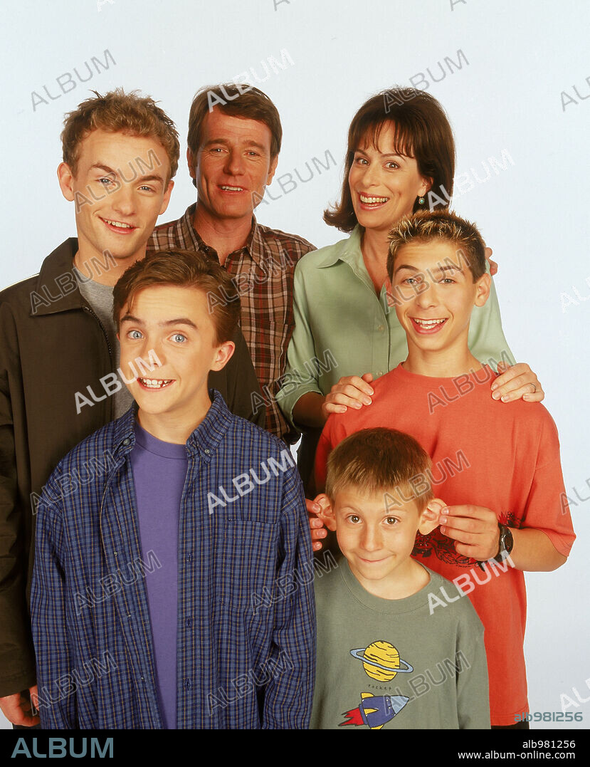 BRYAN CRANSTON, ERIK PER SULLIVAN, FRANKIE MUNIZ, JANE KACZMAREK, JUSTIN BERFIELD et MASTERSON, CHRISTOPHER dans >MALCOLM, 2000 (MALCOLM IN THE MIDDLE), réalisé par KEN KWAPIS. Copyright FOX. Temporada 2.
