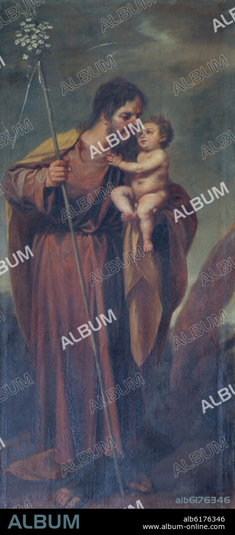 ALONSO CANO. SAN JOSE Y EL NIÑO EN EL RETABLO NUESTRA SEÑORA DE LA PAZ, 1644/46 -.