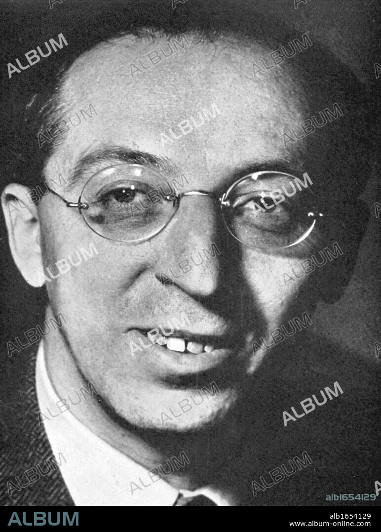 Aaron Copland (1900-1990) American composer and pianist.