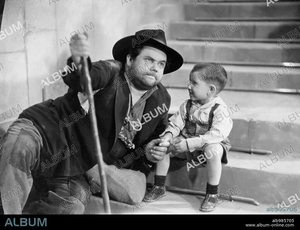 CHISPITA and JUAN DE LANDA in EL SECRETO DE ANA MARIA, 1936, directed by SALVADOR DE ALBERICH.
