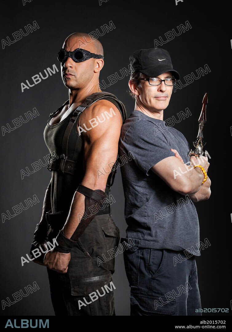 DAVID TWOHY y VIN DIESEL en RIDDICK, 2013, dirigida por DAVID TWOHY. Copyright RADAR PICTURES.
