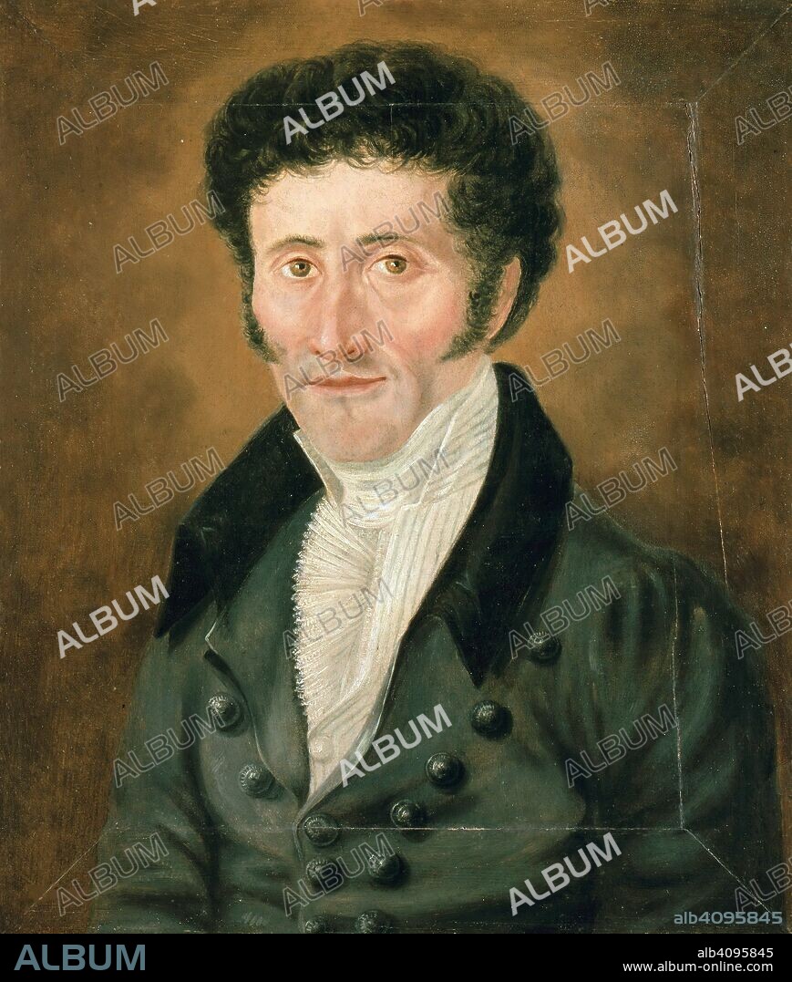 E. T. A. HOFFMANN. Self-Portrait.