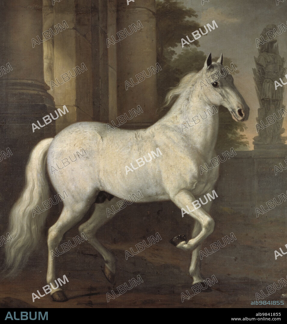 DAVID KLOCKER EHRENSTRAHL. Charles XI's favourite horse, Brilliant, 1680.