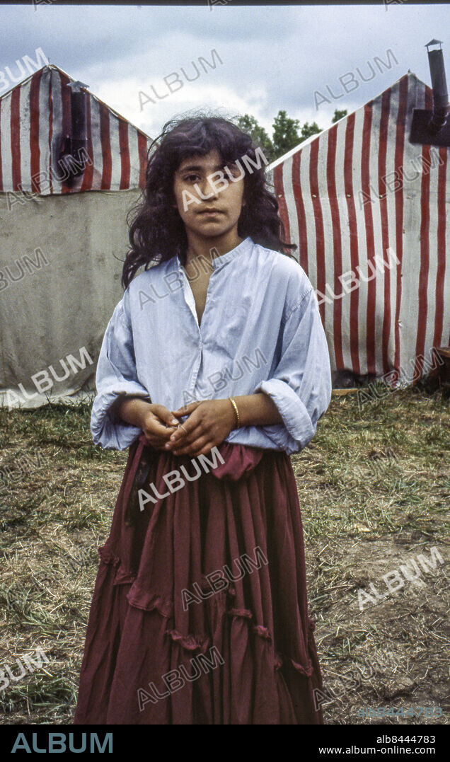STOCKHOLM JUNI 1978 . Sema Sari som Katitzi i Sveriges Televisions serie "Katitzi", skriven av Katarina Taikon.. Foto: Bertil Ericson / TT / Kod: 1002.