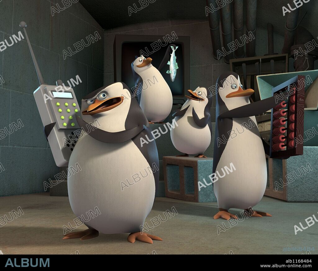 THE PENGUINS OF MADAGASCAR, 2008 (PENGUINS OF MADAGASCAR, THE-TV). Copyright Dream Works animation.