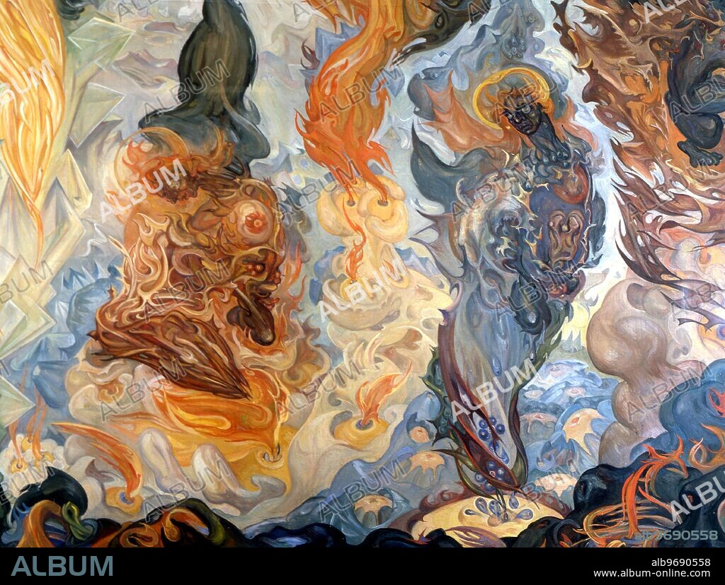 Cabbala. Jewish Esotericism Occult Art. The Seed of Redemption by the Jewish Artist Fay Pomerance. Angel Lucifer in relation to the Seed of Redemption and his own creation of Hand. Cabbala n : sometimes called Kabbalah has two meanings; the first being a body of mystical teachings of rabbinical origin, which are based on an esoteric interpretation of the Hebrew Scriptures. The Cabbala is also known as a secret doctrine resembling these teachings. A traditionally secret esoteric or occult matter.