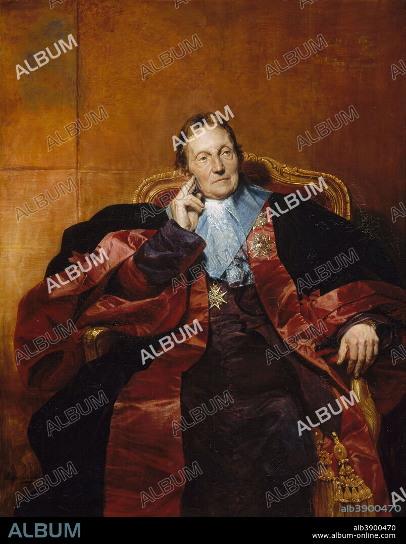 HIPPOLYTE DELAROCHE. Marquis de Pastoret. Date/Period: 1829. Painting. Oil on canvas. Height: 1,553 mm (61.14 in); Width: 1,226 mm (48.26 in).