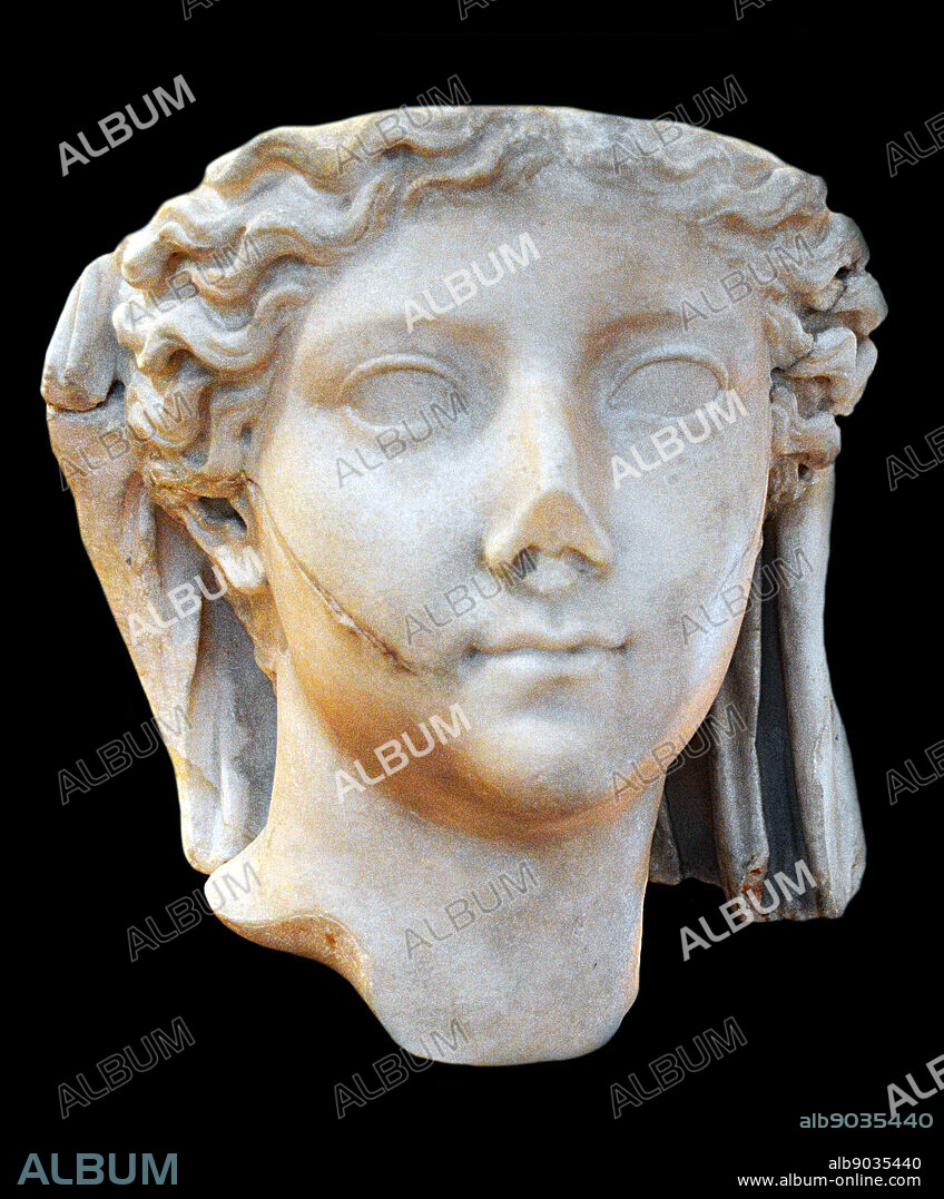 Livia Drusilla (58 BC AD 29), also known as Julia Augusta, was the wife of the Roman emperor Augustus throughout his reign. Roman bust AD 40-80.
