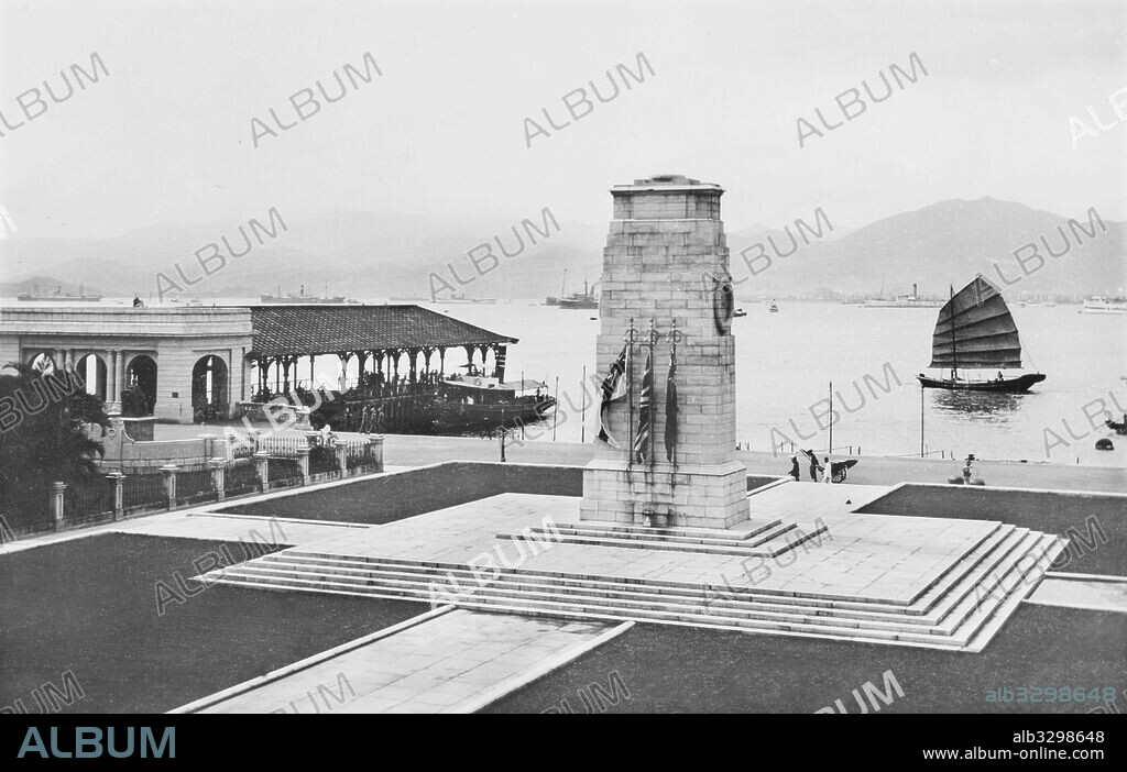 The Cenotaph. Hong Kong, c1915.