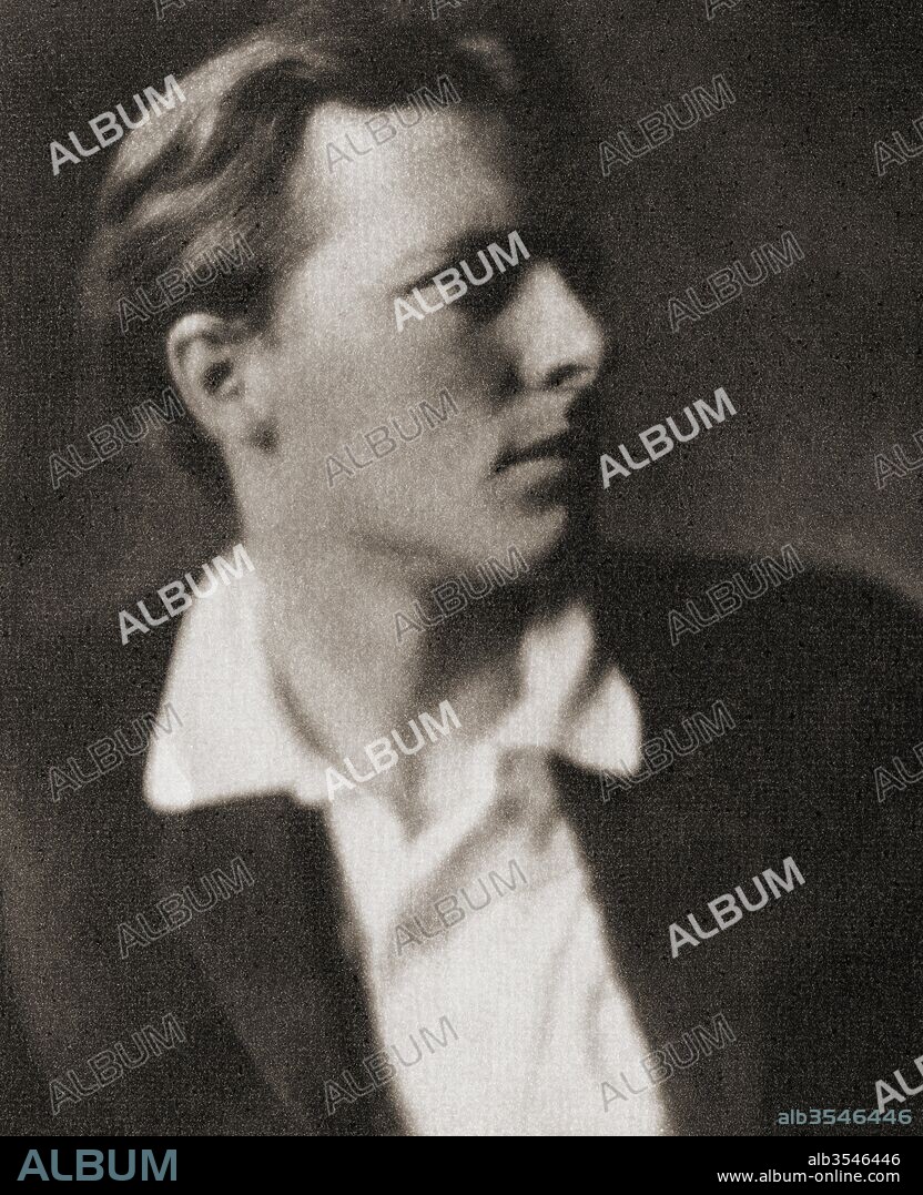 Rupert Chawner Brooke, 1887 – 1915. English poet. From The Collected Poems of Rupert Brooke, published 1918.