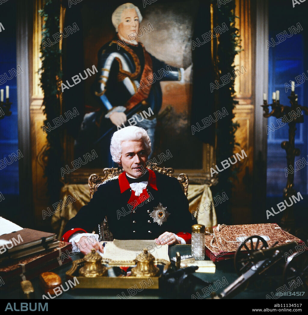 Prussian Night or The Son, documentary television film, Germany 1981, Director: Oswald Döpke, Actor: Gerd Böckmann as Frederick II (original german headline: Preußische Nacht oder Der Sohn).
