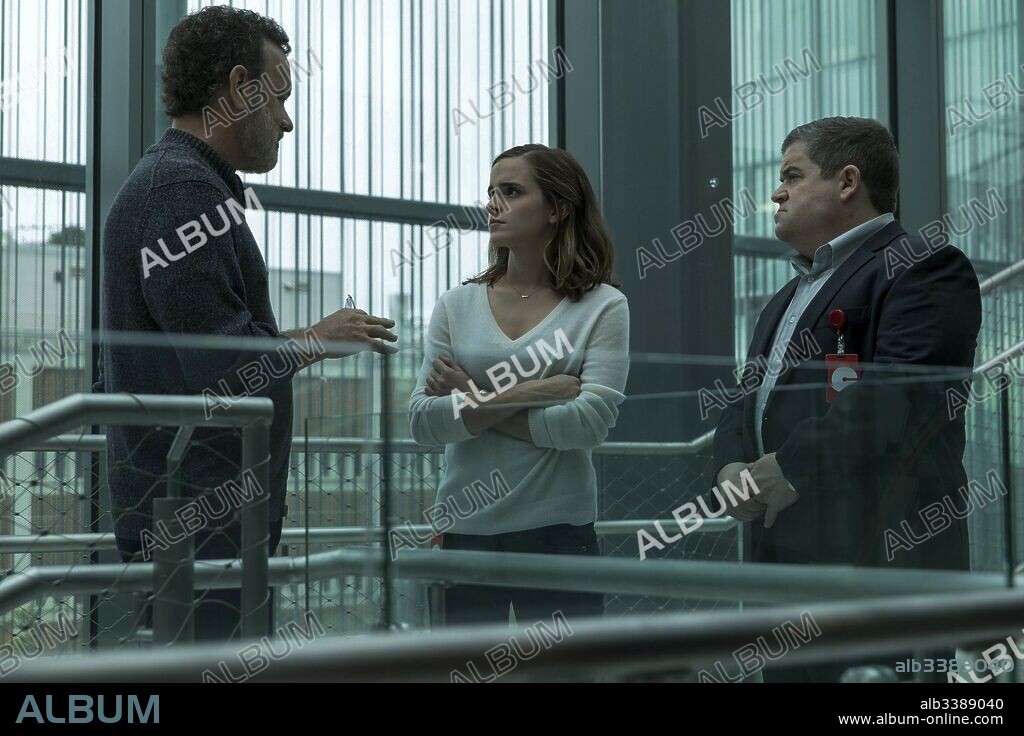 EMMA WATSON, PATTON OSWALT y TOM HANKS en EL CÍRCULO, 2017 (THE CIRCLE), dirigida por JAMES PONSOLDT. Copyright IMAGENATION ABU DHABI FZ/LIKELY STORY/PLAYTONE.