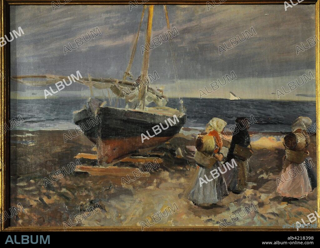 Joaquin Sorolla y Bastida (1863-1923). Spanish painter. Fisherwomen (Pescadoras), 1907. Sorolla Museum. Madrid. Spain.