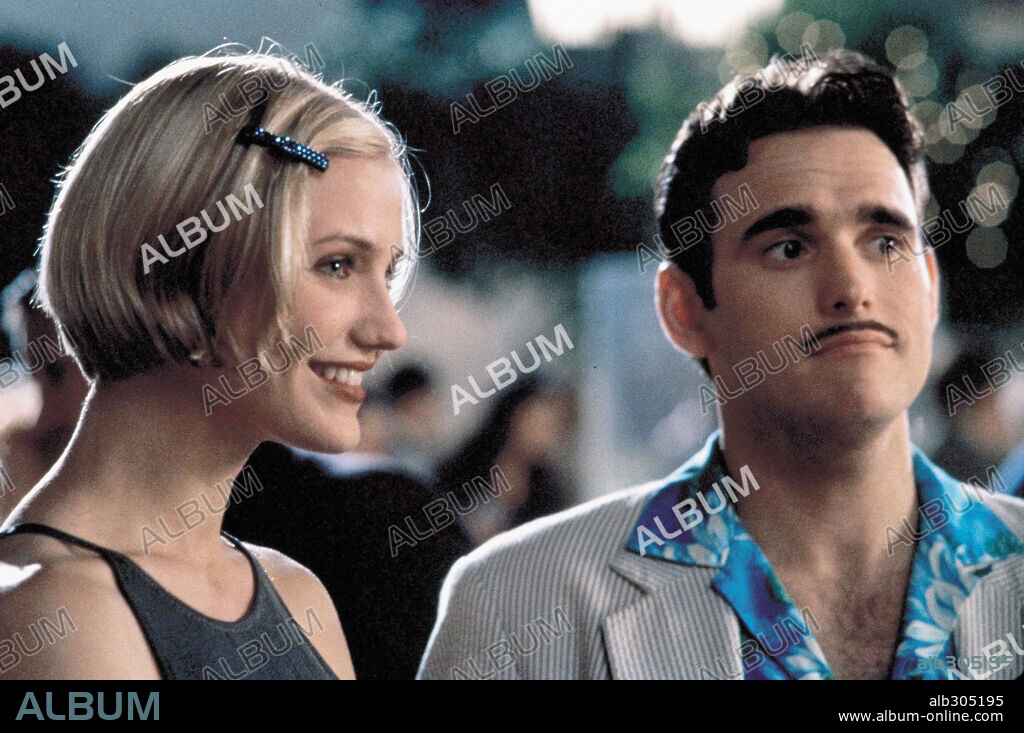 CAMERON DIAZ and MATT DILLON in THERE'S SOMETHING ABOUT MARY, 1998, directed by BOBBY & PETER FARRELLY, BOBBY FARRELLY and PETER FARRELLY. Copyright 20TH CENTURY FOX.