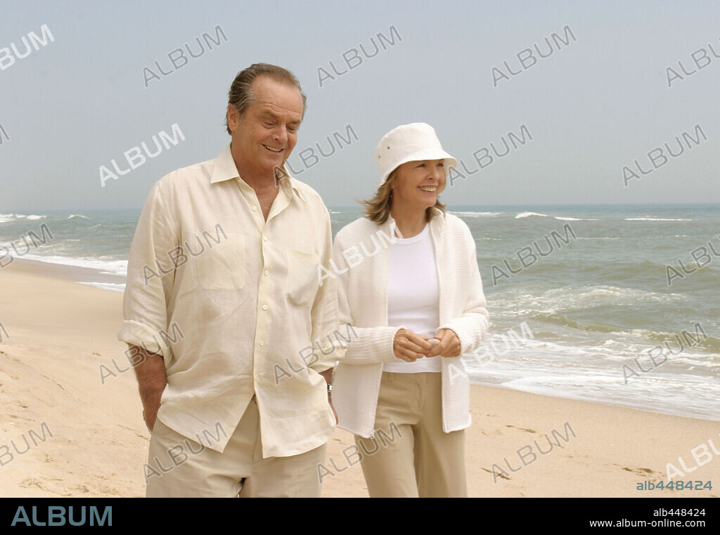 DIANE KEATON y JACK NICHOLSON en CUANDO MENOS TE LO ESPERAS, 2003 (SOMETHING'S GOTTA GIVE), dirigida por NANCY MEYERS. Copyright COLUMBIA PICTURES / MARSHAK, BOB.