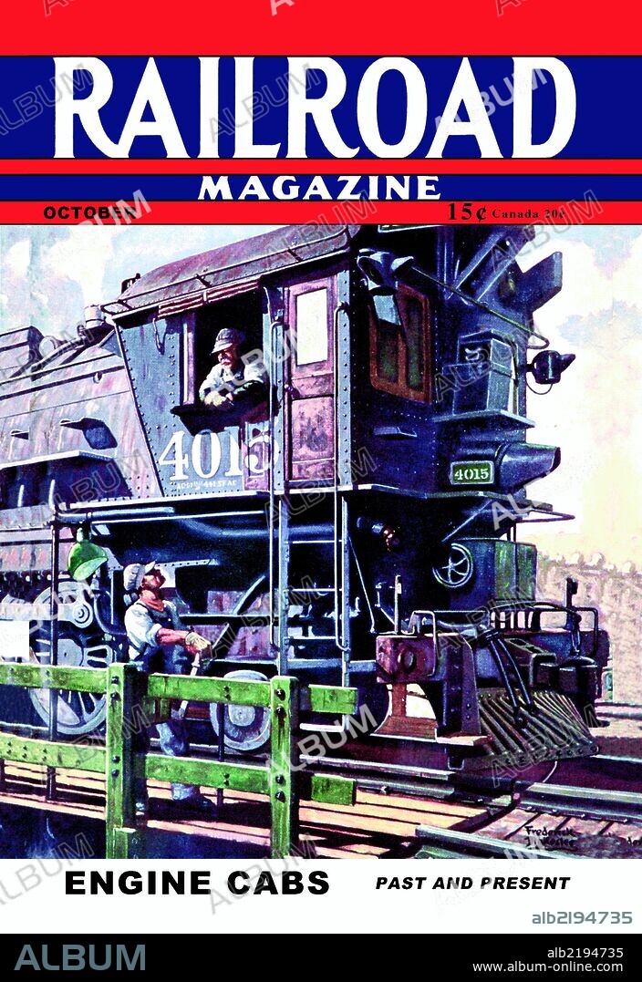 Railroad Magazine: Engine Cabs, 1943 1943.