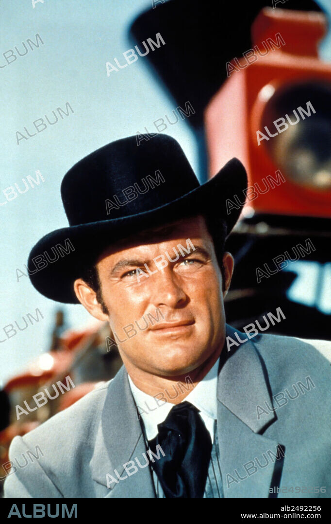 ROBERT CONRAD dans THE WILD WILD WEST, 1965, réalisé par MICHAEL GARRISON. Copyright CBS-TV.