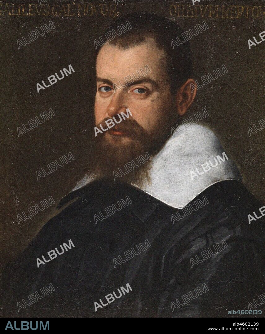 SANTI DI TITO. Portrait of Galileo Galilei.
