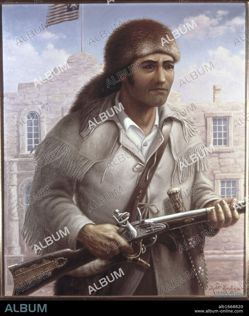 Davy Crockett by Robert Ottokar Lindneux, 1940, 1871-1970, 1786-1836.