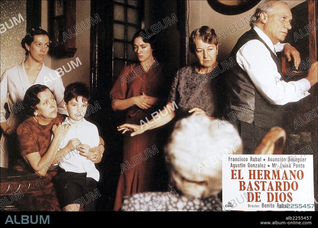 PELICULA :EL HERMANO BASTARDO DE DIOS , 1986. DIRECTOR , BENITO RABAL. ACTORES , FRANCISCO RABAL , ASUNCION BALAGUER.