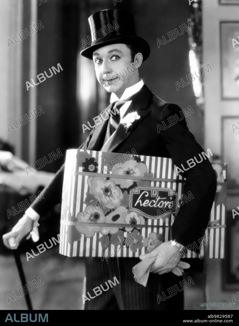 FRANKLIN PANGBORN en A BLONDE FOR A NIGHT, 1928, dirigida por E. MASON HOPPER y F. MCGREW WILLIS. Copyright DeMille Pictures Corporation.