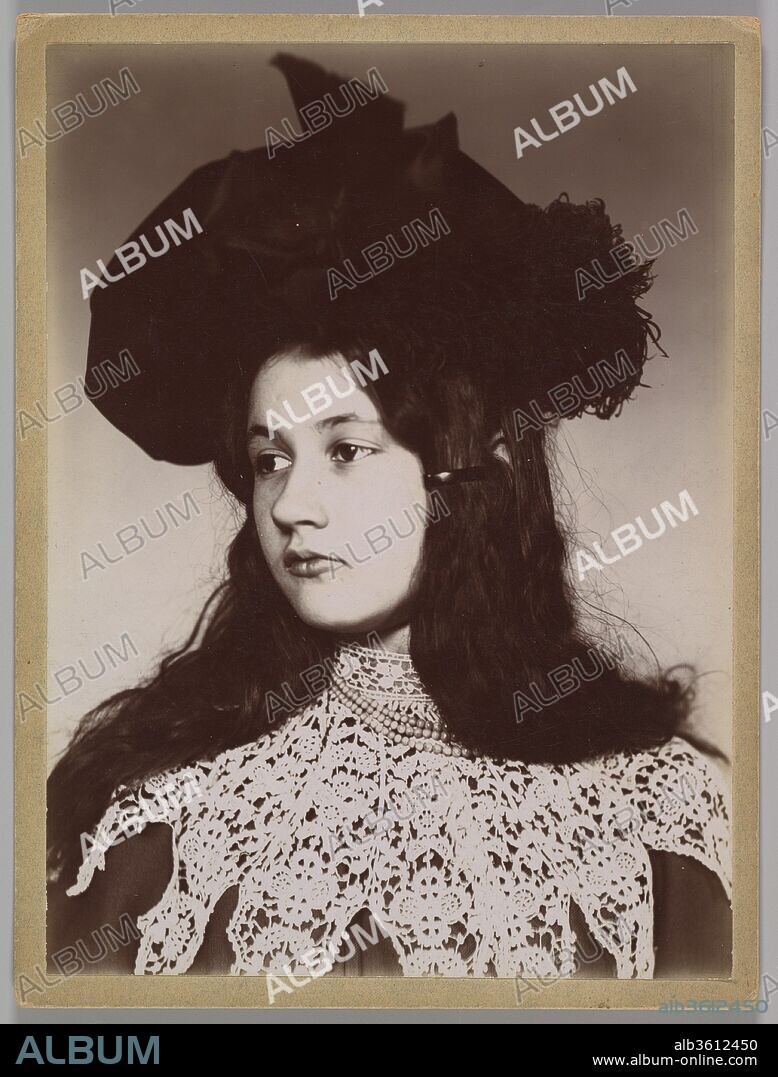 EMILE ZOLA. Denise Zola. Artist: Émile Zola (French, Paris 1840-1902 Paris). Dimensions: Image: 8 7/8 × 6 9/16 in. (22.5 × 16.6 cm)
Mount: 9 7/16 × 7 1/16 in. (24 × 18 cm). Date: ca. 1900.