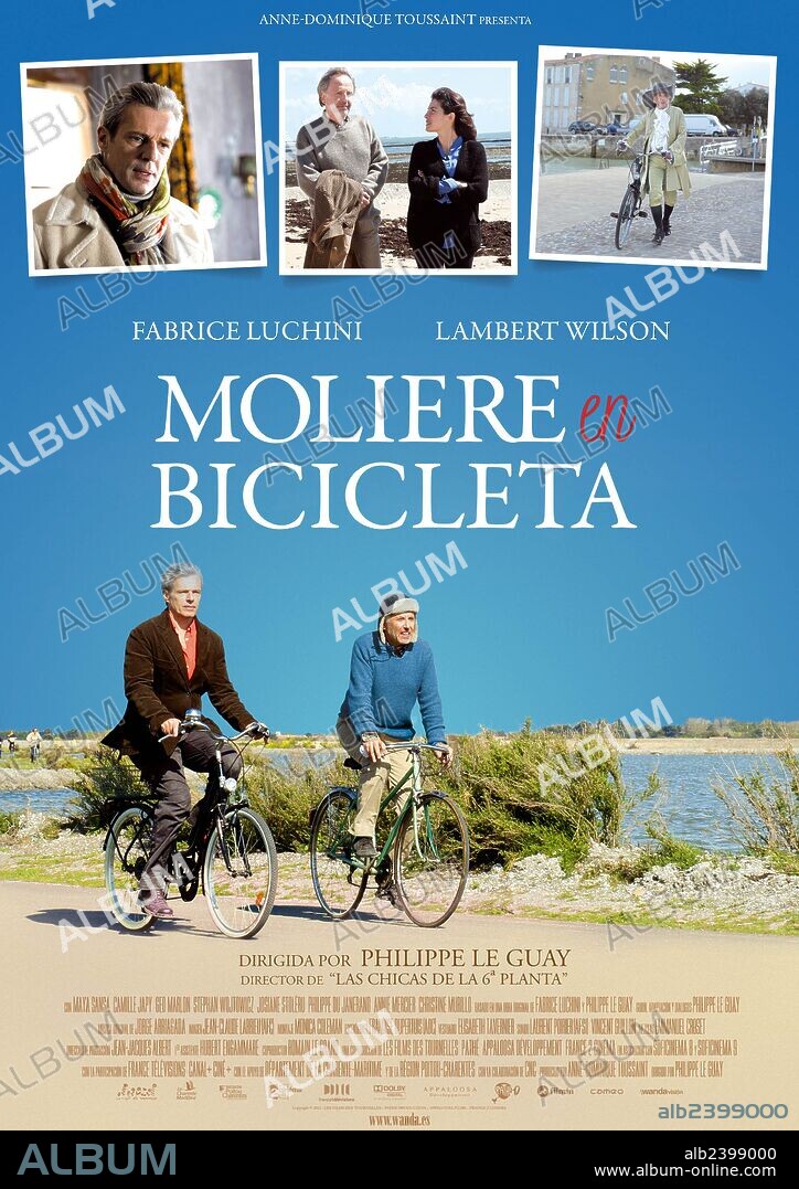 Poster of BICYCLING WITH MOLIERE, 2013 (ALCESTE A BICYCLETTE), directed by PHILIPPE LE GUAY. Copyright LES FILMS DE TOURNELLES/PATHE/APPALOOSA DEVELOPPEMENT.