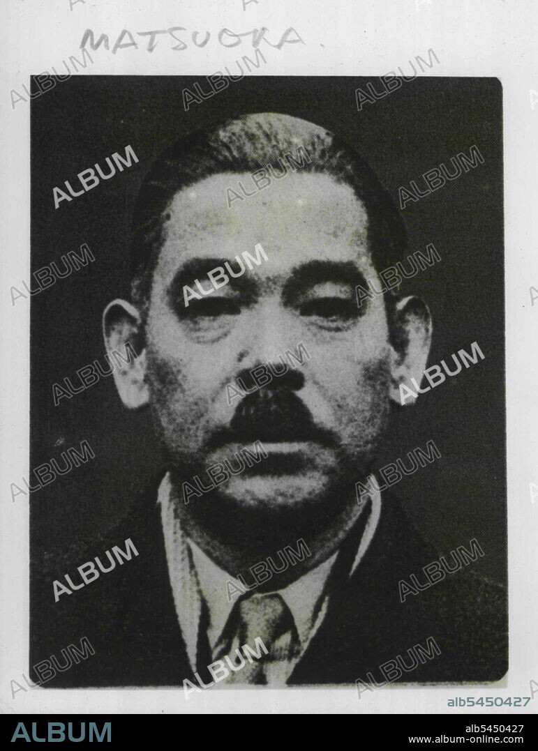 Matsuoka -- Japanese Foreign Minister. July 23, 1940.