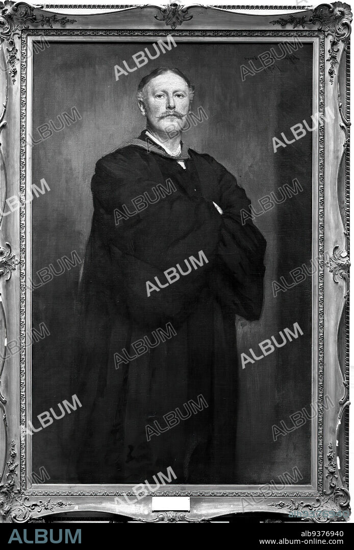 Portrait of Dr. William Stephen Rainsford, Alfred Quinton Collins, American, 1855-1903, Oil on canvas, 1894-1897, 59 15/16 x 37 7/8 in., 152.2 x 96.2 cm.