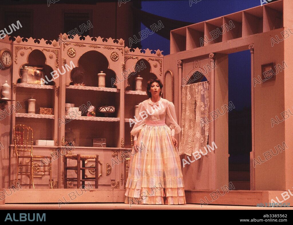VIVES , AMADEO  COMPOSITOR ESPAÑOL . COLLBATO 1871 - 1932  " DOÑA FRANCISQUITA " , ZARZUELA CON LETRA DE G . FERNANDEZ SHAW Y F. ROMERO  DIRECTOR , JOSE LUIS ALONSO  MADRID 1985.