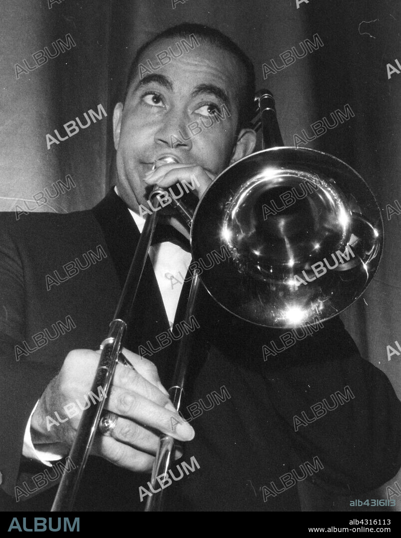BRIAN FOSKETT. Lawrence Brown, American jazz trombonist, 1962.