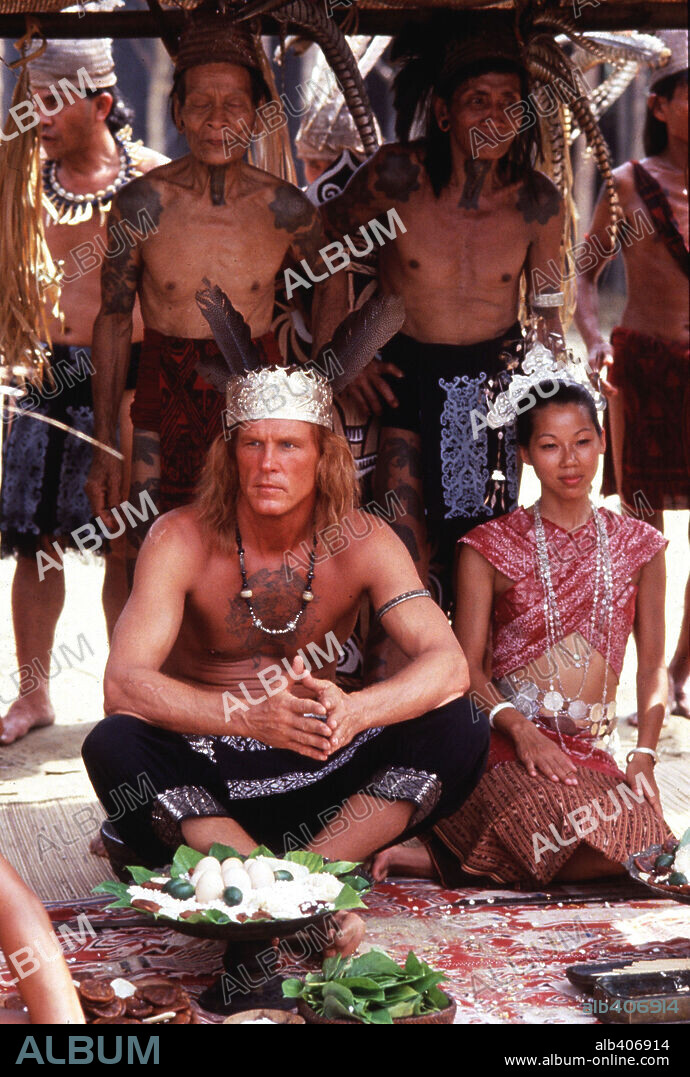 NICK NOLTE in FAREWELL TO THE KING, 1989, directed by JOHN MILIUS. Copyright VESTRON/ORION.