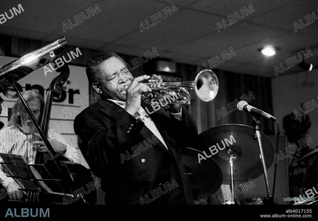 Benny Bailey and Peter Ind, Tenor Clef, Hoxton Square, London, November 1991.