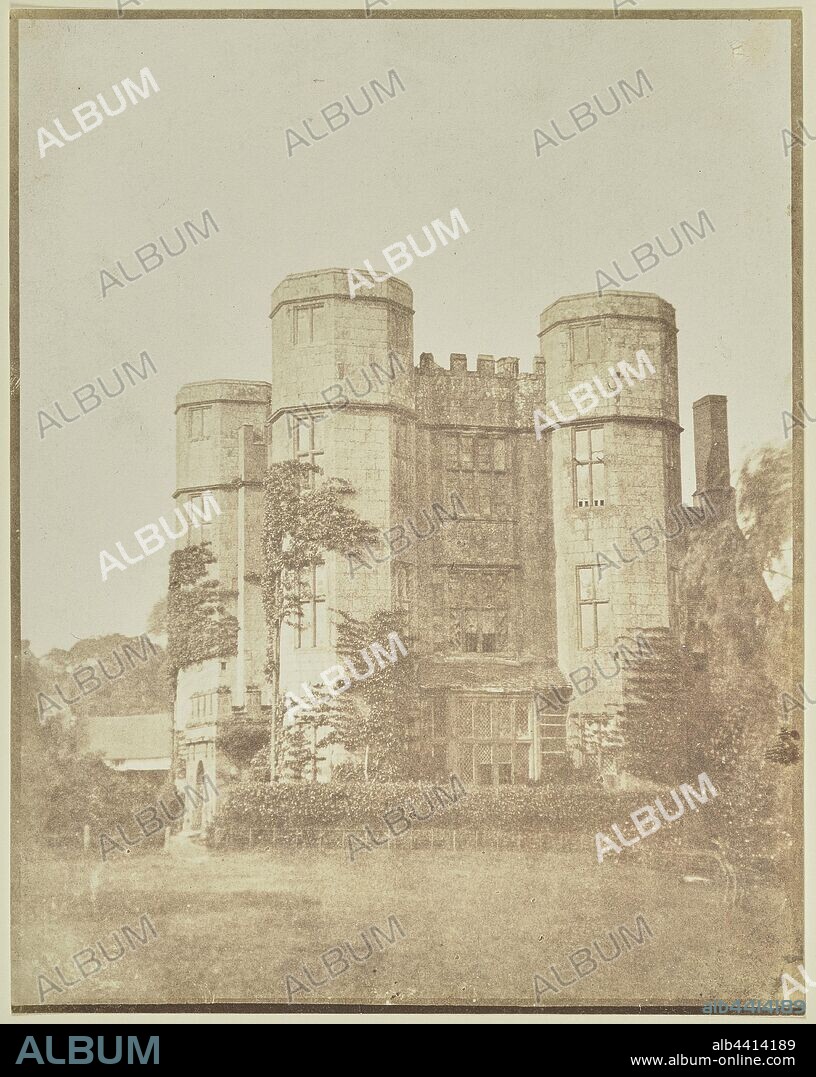 Kenilworth Castle, Attributed to William Henry Fox Talbot (English, 1800 - 1877), or Attributed to Hippolyte Bayard (French, 1801 - 1887), or Attributed to Samuel Buckle (British, 1808 - 1860), Kenilworth, England, about 1845–May 20, 1848, Salted paper print, 18.7 × 14.8 cm (7 3/8 × 5 13/16 in.).