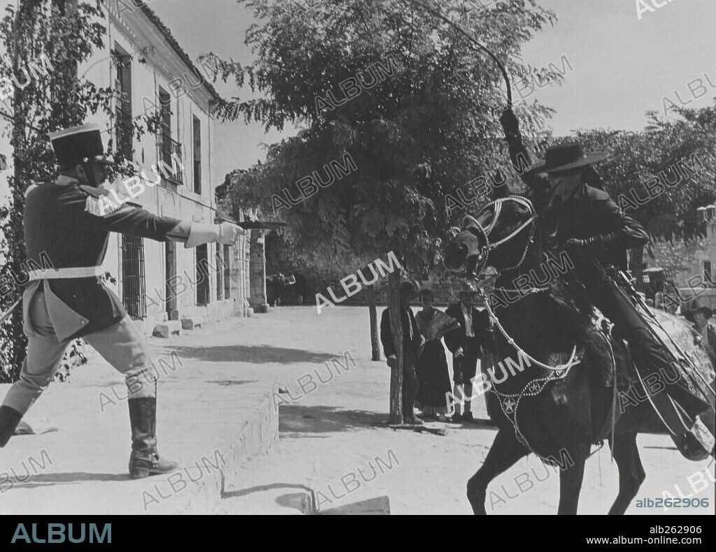 EL ZORRO, 1975 (ZORRO), dirigida por DUCCIO TESSARI. Copyright TITANUS.