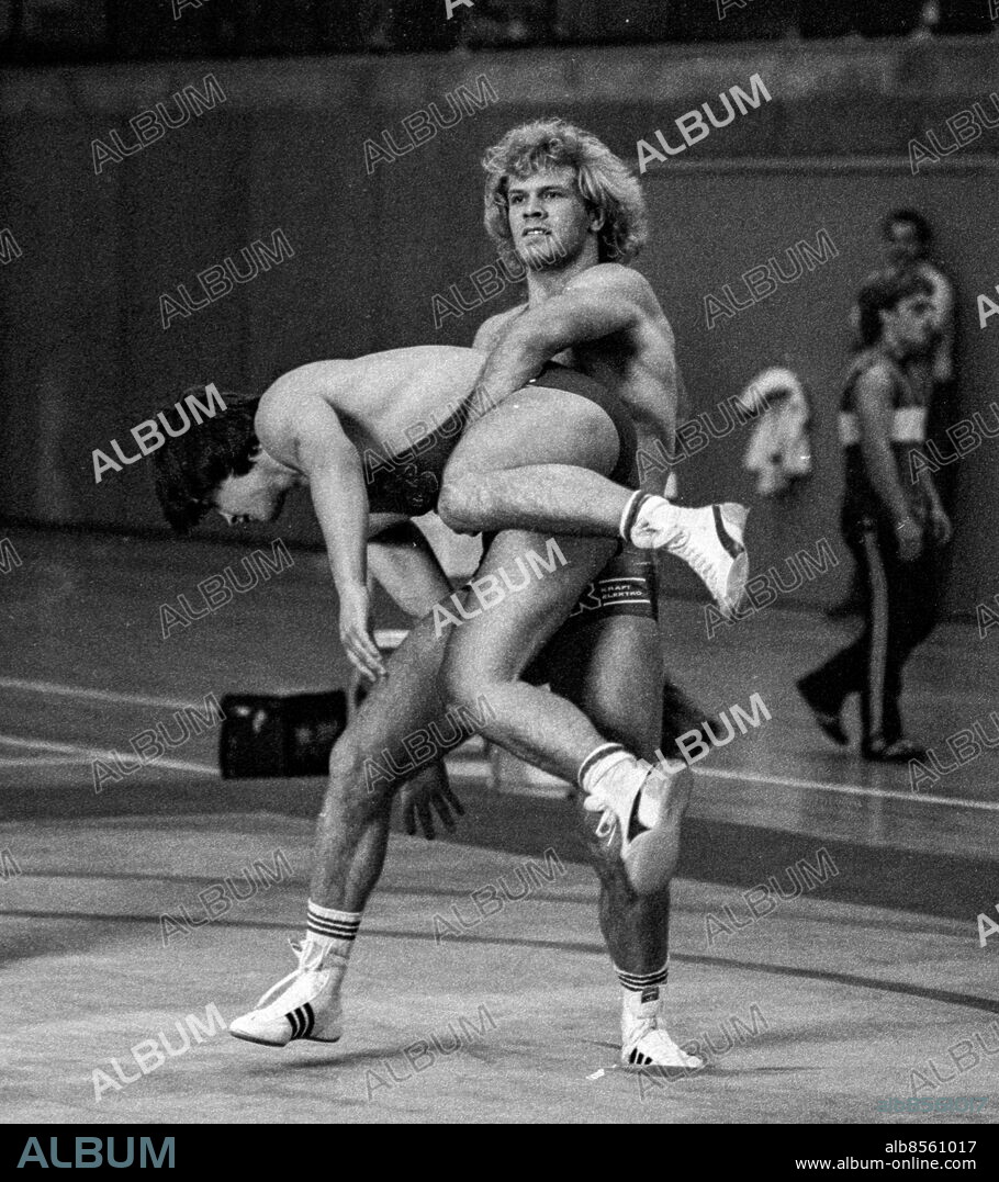 Klippan 1980-09-07. Frank Andersson, brottare i mellanvikt . Foto: Torbjörn Andersson / EXP / TT / Kod 4 . ** AFTONBLADET OUT **.