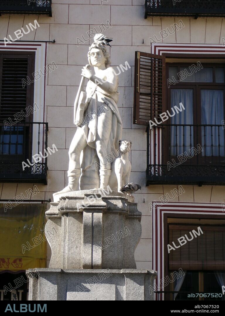 JUAN GOMEZ DE MORA (1586-1646). REPLICA DE LA FUENTE DE ORFEO SITUADA EN LA PLAZA DE LA PROVINCIA REALIZADA EN 1629.