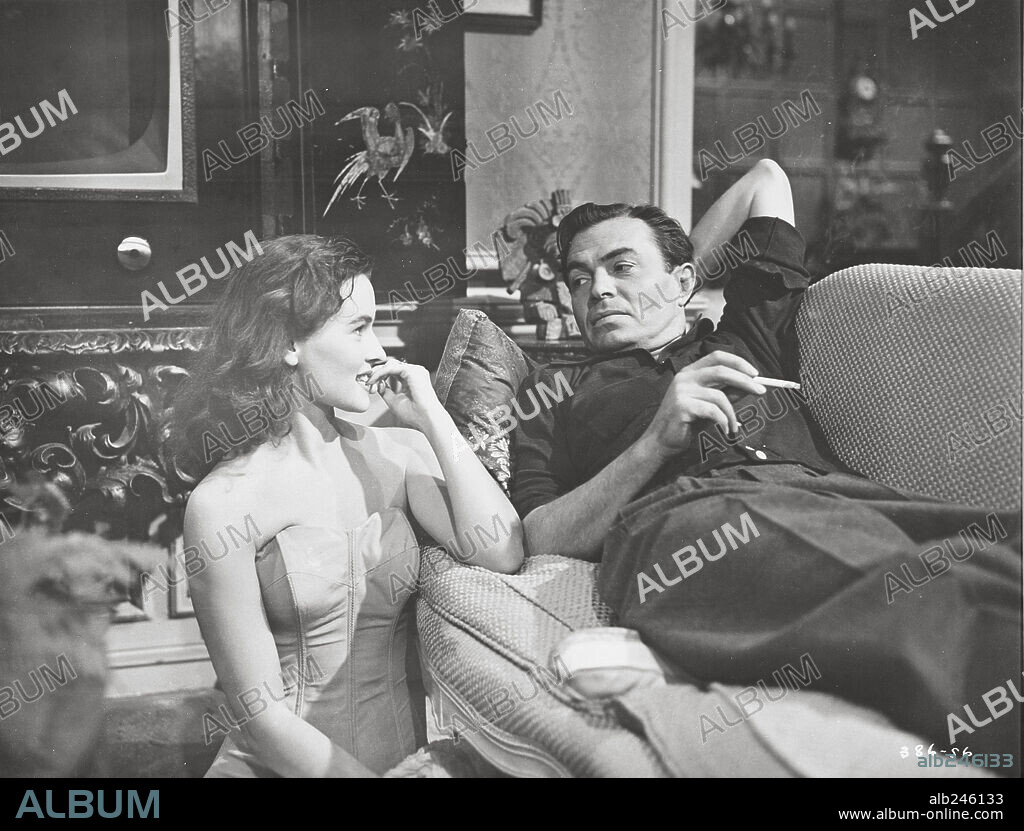 JAMES MASON and LUCY MARLOW in A STAR IS BORN, 1954, directed by GEORGE CUKOR. Copyright WARNER BROTHERS.