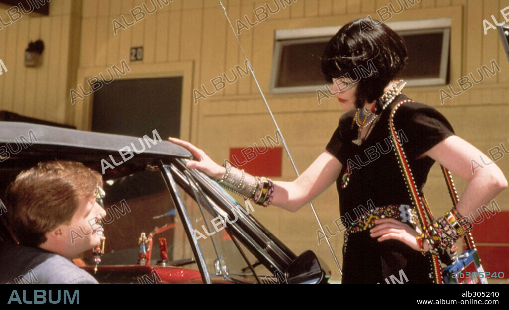 JEFF DANIELS y MELANIE GRIFFITH en ALGO SALVAJE, 1986 (SOMETHING WILD), dirigida por JONATHAN DEMME. Copyright ORION PICTURES.