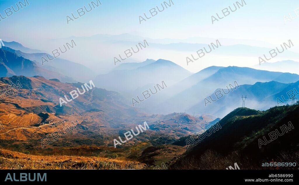 Daliangshan Mountain, Sichuan Province.