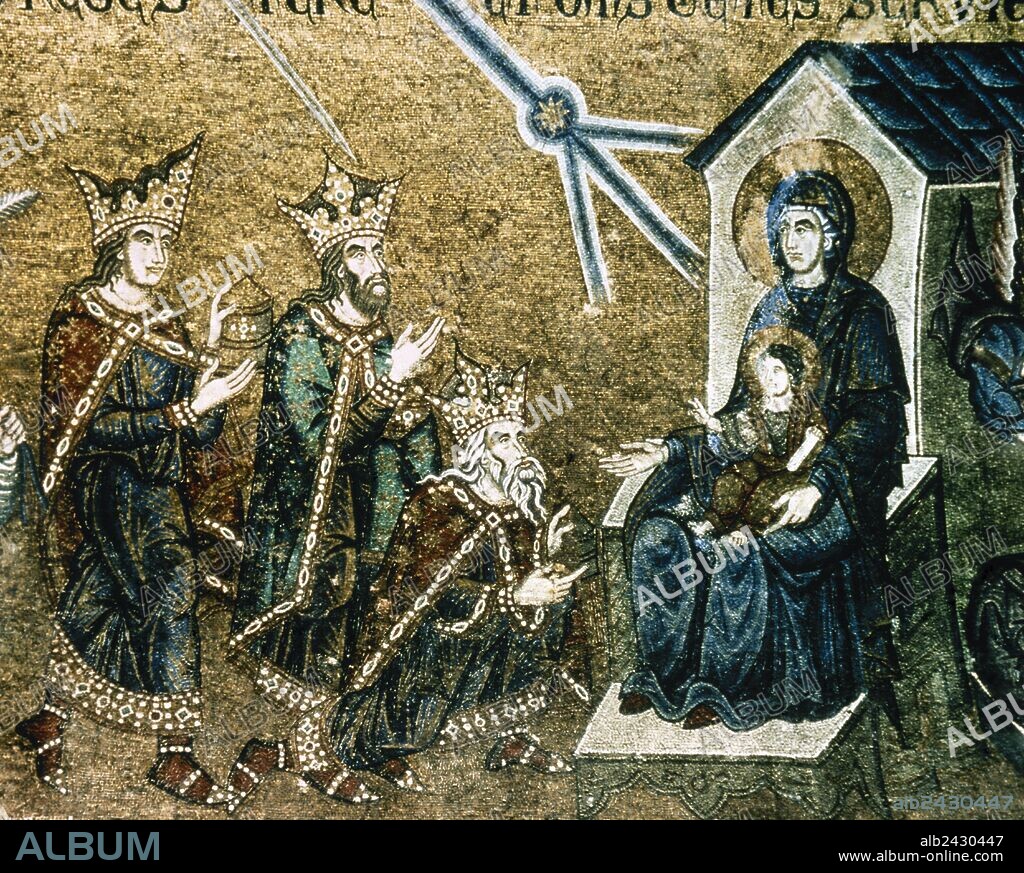 Italiy. Venice. Saint Mark's Basilica. Epiphany. Mosaic. 12th-14th centuries.