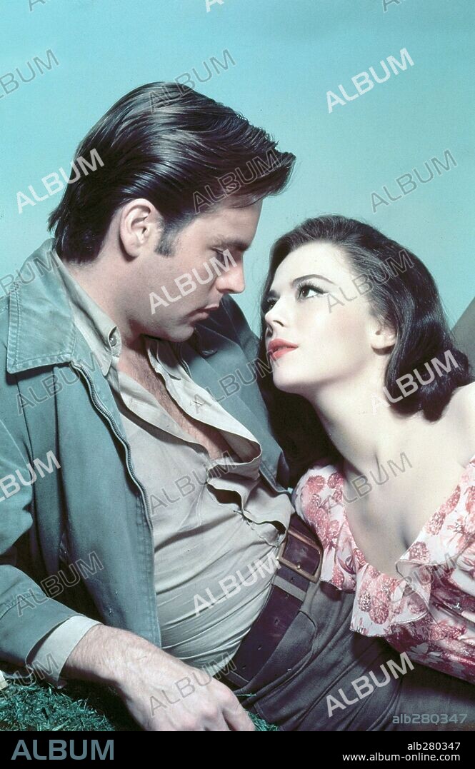 NATALIE WOOD and ROBERT WAGNER in ALL THE FINE YOUNG CANNIBALS, 1960, directed by MICHAEL ANDERSON. Copyright M.G.M.