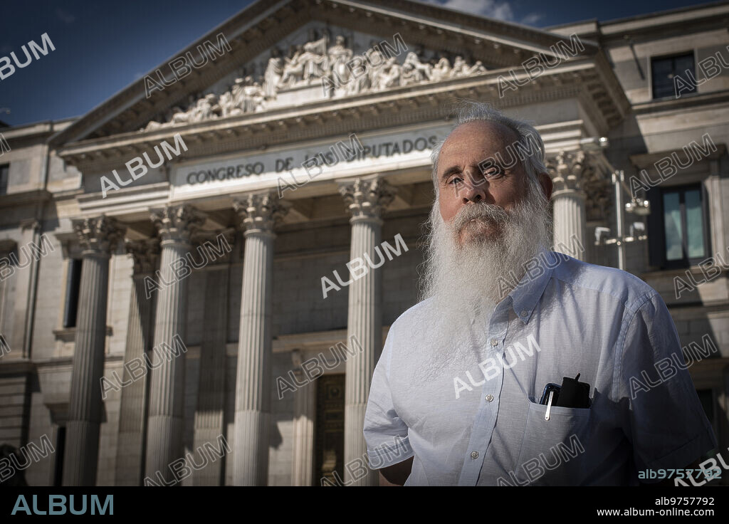 Madrid, 24/05/2019. Entrevista a Agustín Zamarrón en el Congreso de los Diputados. Foto: Maya Balanya ARCHDC.